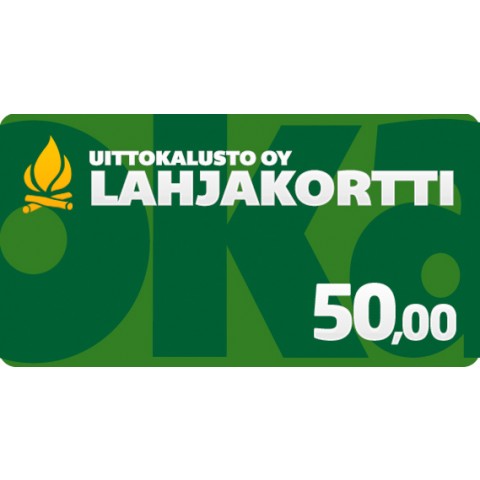 Lahjakortti 50 euroa